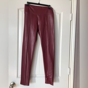 Saks Fifth Avenue faux leather pants